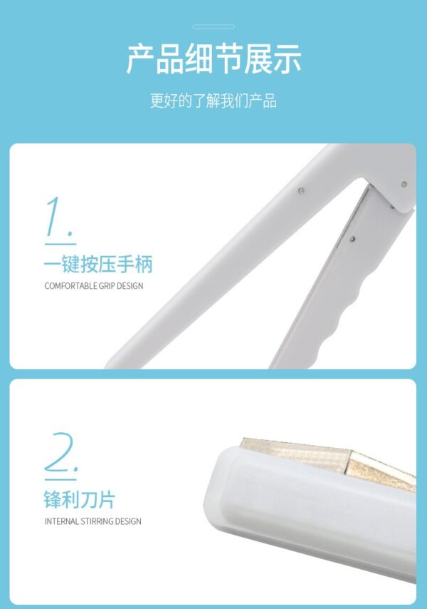 Handheld Egg OpenerEgg Shell CutterEgg White SeparatorFilterKitchen Gadgets - 图片 2