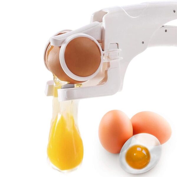 Handheld Egg OpenerEgg Shell CutterEgg White SeparatorFilterKitchen Gadgets - 图片 4