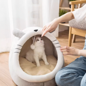 Easy to clean, high resilience, suitable for all seasons, cat bed