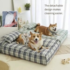 Japanese imported Seiko pet dog bed suitable for dogs and cats, washable and detachable