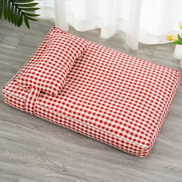 Japanese imported Seiko pet dog bed suitable for dogs and cats, washable and detachable - 图片 6