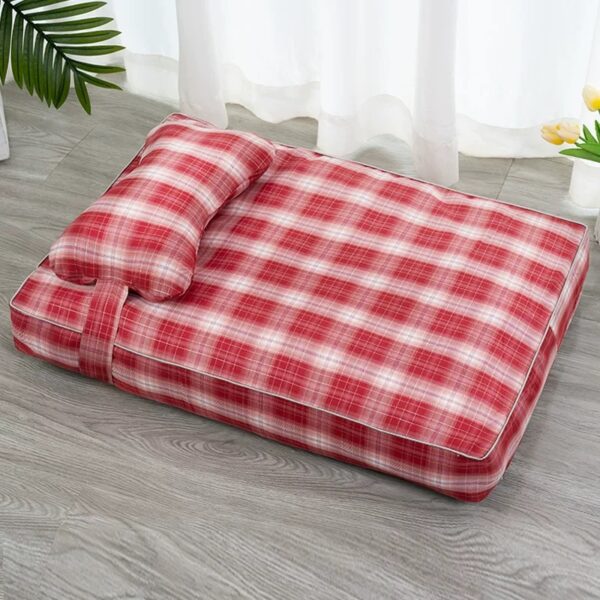 Japanese imported Seiko pet dog bed suitable for dogs and cats, washable and detachable - 图片 4